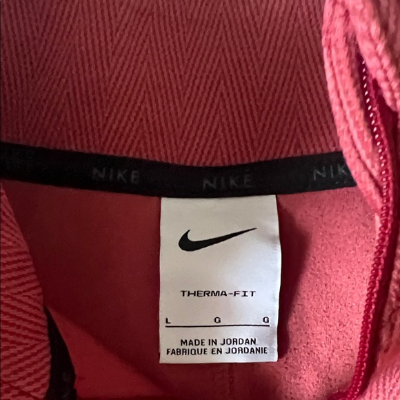 Nike Maroon Quarter-Zip Pullover - Picture 2 of 3